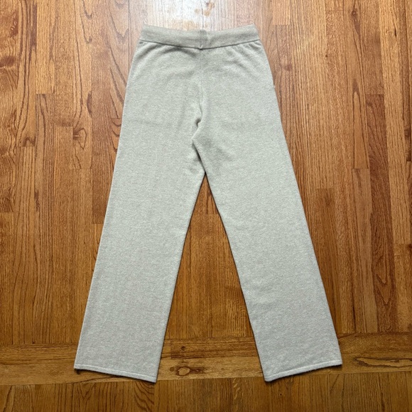 Garnet Hill Washable Cashmere Essential Pants in Tan size S - Picture 8 of 13